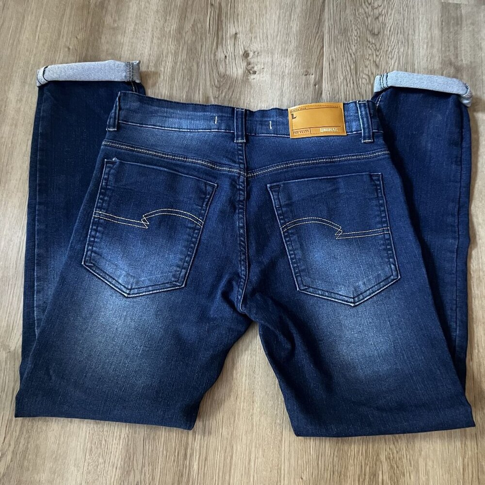 NWOT Liminar Jeans Original & Authentic Denim Pants tapered leg size 36 worn loo - Picture 2 of 10